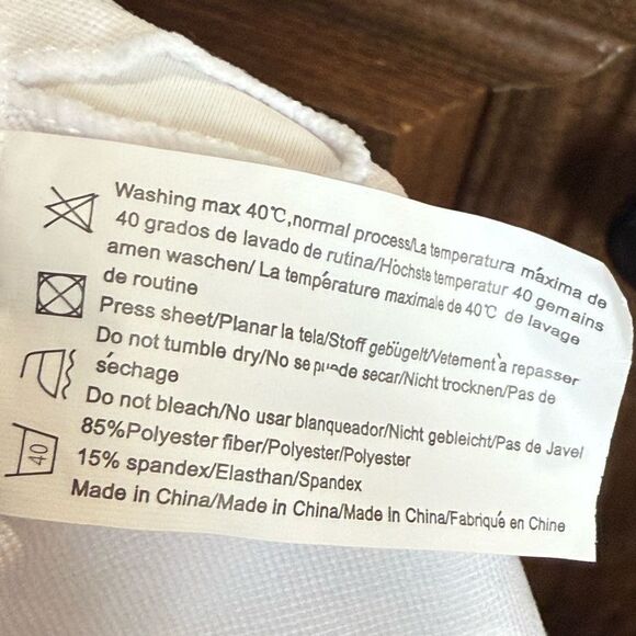 Aolro Elegant White Bikini Set - Picture 4 of 8